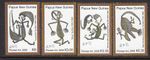 Papua New Guinea 2008 Pioneer Art set of 4, MNH, SG 1249/52