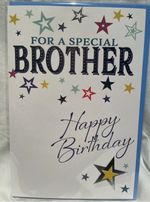 Brother birthday card adult / Special Brother Birthday Card