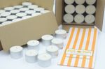 Soy Wax tealights (Large). 100% pure natural soy. Hand poured in Hampshire, UK