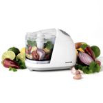 Salter Mini Food Chopper Electric Processor Fruit & Veg Mixer One Touch Control