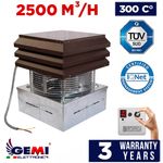CHIMNEY FAN FOR FIREPLACE BARBECUE Exhaust fan chimney draft Extractor FLUE FAN