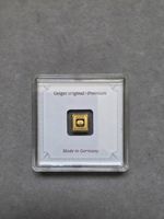 Geiger 0.5 Gram Gold Bar 999.9 Fine Gold In Sealed Capsule