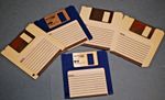 SINGLE FLOPPY DISK - 3.5 Inch 720K Floppy Disc Various Makes../ Colours - TESTED