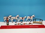 vintage Britains Ltd. lead model set pieces from the Windsor Royal Coronation...