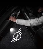 BMW Mini Cooper S JCW Works Door Projector Puddle Lights R53 R56 F56 F54 R55 R58