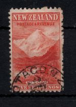 New Zealand 1899 5/- vermillion SG270 fine used WS39061