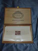 Vintage P.G.C.Hajenius Cedar Wood Empty Cigar Box Panatella Sumatra Amsterdam