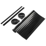 50cm*50.8cm Tambour Door ( Roller Door ) Campervan Motorhome Gloss Black Finish