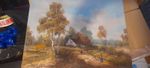Goerge Hann Painting Untitled Oil Or Acrylic On Canvas Signed Wooden Frame