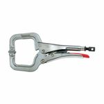 Locking C Clamp Swivel Pads StrongHand PR6S MIG TIG ARC
