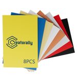 8pcs 12x8" Laser Engraving Plate ABS Two-color Board for Custom Signs Doorplates