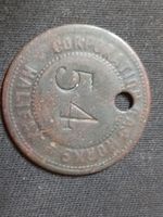Early Halifax Corporation Gasworks Employee Pay Check No 54.