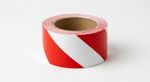 Barrier Tape Red White 70mm - Warning Tape Tear Resistant 200m 