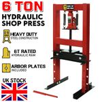 6 Ton Heavy Duty Hydraulic Bench Press Machine Workshop Garage Bearing Standing