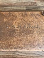 General Edmund Allenby Original WW1 Map Case With  Handwritten & signed Note