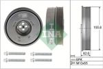 Crankshaft pulley with vibration damper 544 0501 20 INA for MINI BMW