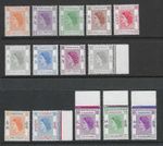 HONG KONG SG178/191 1954 QEII Full set of 14, Unmounted Mint