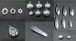 Sea Course Fishing Weights Lead, Plain Bomb Sinkers In Various Shapes & Sizes  