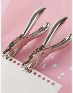 1pc Hole Punch Metal Hand Held One Single Hole Paper Puncher