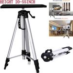 Height Adjustable Projector Stand Aluminum Alloy Tripod Stand Laptop Table Tray