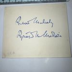 Richard Mulcahy Irish Fine Gael Politician Army General Easter Rising Autograph