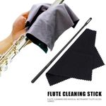 Woodwind Instruments Accessories Plastic Stick With Cloth Flute Cleaning Kit