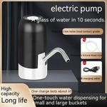 Portable USB Water Dispenser Pump for 5 Gallon Bottle Automatic Electric Tap