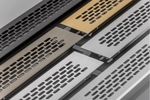 Mini Worktop Plinth Heat Vent Grill Aluminium 244 x 60 mm of GTV