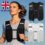 Running Water Bottle Storage Vest Lightweight Running Vest Reflective Hydration