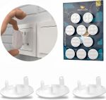 Pack of 10 Plug Socket Covers UK, Baby Proofing Safety Socket Protector -Tight 