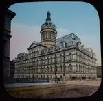 BALTIMORE CITY HALL USA C1890 ANTIQUE Magic Lantern Slide PHOTO