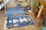 Carpet Rug Mat Digital Printed Decorative Kid's Bedroom 100cmx150cm Space Ship