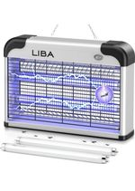 LiBa Electric Bug Zapper Insect and Fly Killer 20W Insect Bug Catcher UK Plug