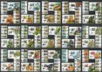 NATURE animals mushrooms orchids Angola 2018 collection 30 sets + 30 s/s #CNA442