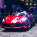Ferrari F8 12v Ride On Car 4 X 380 Motors All Special Painted Colours Music RC
