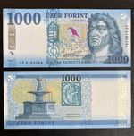 UNC Hungary 1000 Ezer Forint Banknote P-W203