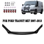 FOR FORD TRANSIT MK7 2007-2013 BONNET WIND BUG STONE DEFLECTOR PROTECTOR BRA NEW