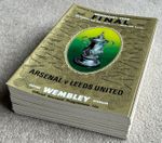 Unused 1972 FA Cup Final Programme, Arsenal v Leeds United at Wembley