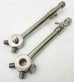 BISON TELESCOPIC POCKET ROD POD ADAPTERS - STAINLESS STEEL