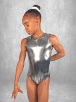Pink Leisurewear Gunmetal Core Leotard ASM