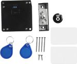 Smart Lock, Smart Houten Deurslot, Keyless Invisible Lock IC Card, NFC Charging