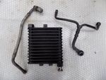 TRIUMPH THRUXTON 900 OIL COOLER RADIATOR RAD AND FEED RETURN HOSE PIPE LINE  23A