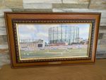 Framed English Cricket Sports Scene The Oval Ground Terry Harrison 2000