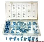 Grease Nipple Metric Assortment Pack 110pcs