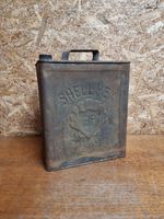Vintage Shell Mex Bp Ltd 2 Gallon Petrol Oil Can Tin 1939