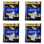 Always Ultimate Night Pads With Wings - Size 6 - 80 Pads