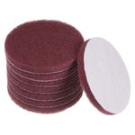 8pcs Drill Power Brush 4 Inch Tile Scrubber Scouring Pads 320-400 Grit