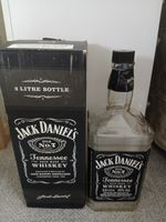 Jack Daniels Old No. 7 Brand, 3 Litre Empty Bottle in Box