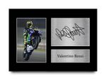 Valentino Rossi Signed MotoGP Pre Printed Autograph Photo Memorabilia Gift