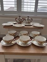 Japanese Dragon Kutani Tea Set, 20 Pieces. Hand Painted